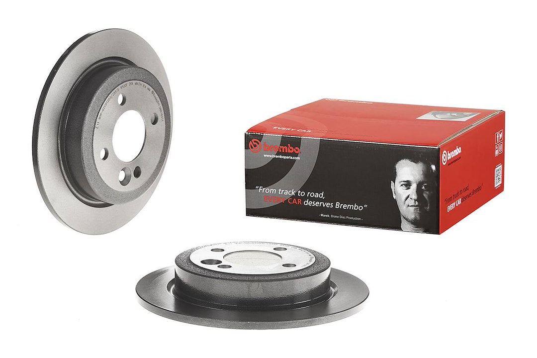 Product of Brembo 08916311C02 Solid 1 Piece Brake Rotor 