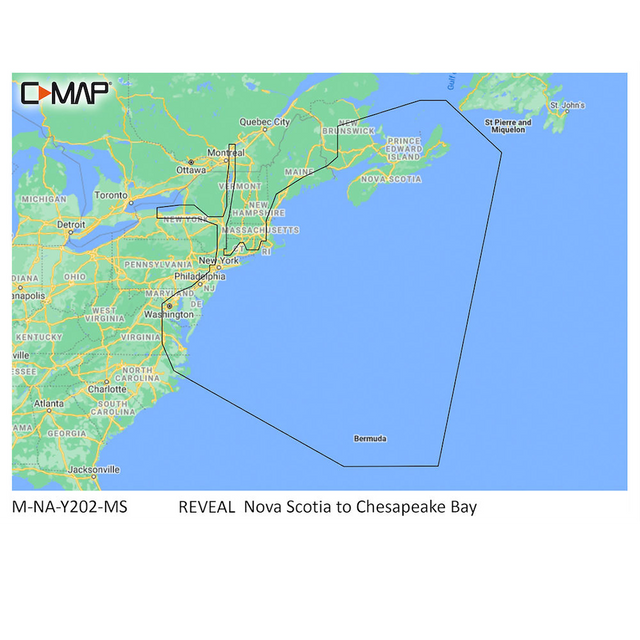 Product of Cmap M-Na-Y202-Ms Marine Cartography