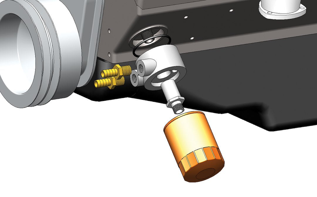 Product of Derale 15502 Fluid Cooler