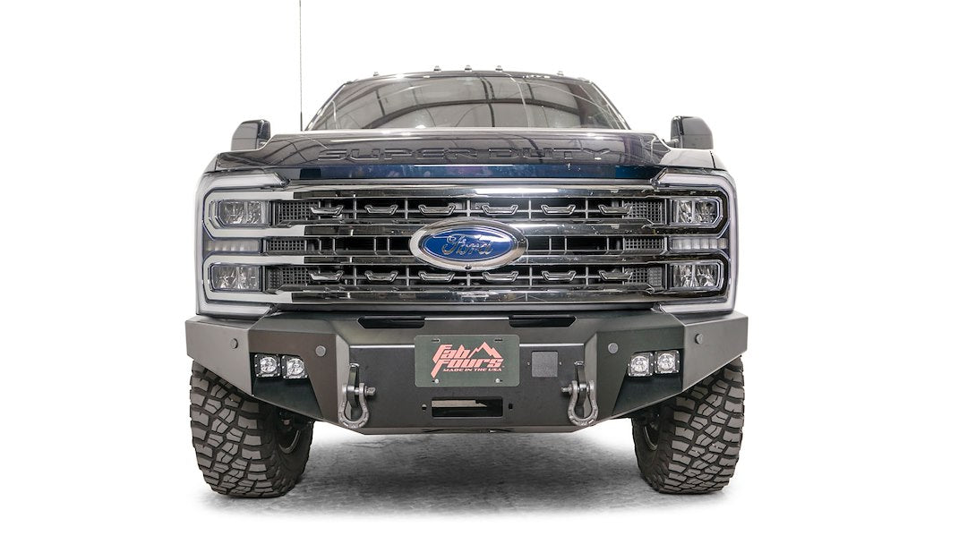 Product of Fab Fours FS23-A5951-1 Premium Steel Powder Coated Bumper 