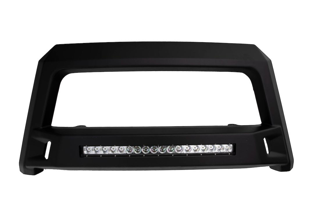 Product of Lund International 86521205 Bull Bar Black Matte Textured Powder Coated 3-1/2 Inch No with skid plate 