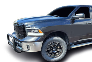 Product of Black Horse Offroad MBT-MR1312 Bull Bar Black Textured 2-1/2 Inch No with skid plate 