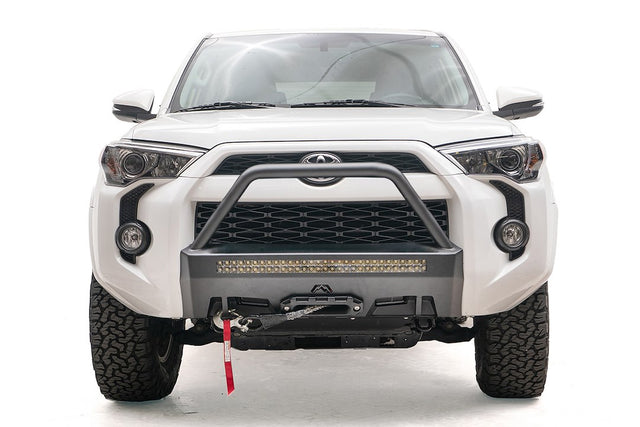 Product of Fab Fours T4R-N4553-1 Fixed Front Bumper Mount Winch Mount for 10000 Pound Small Frame Winch 