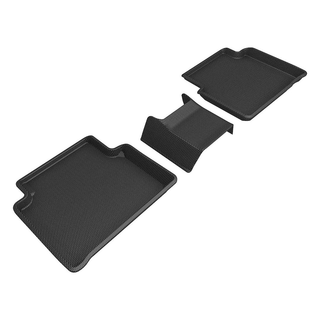 Product of 3D Mats KAGU L1LC01601509 Black Thermoplastic Rubber Of Carbon Fiber Texture Floor Liner 