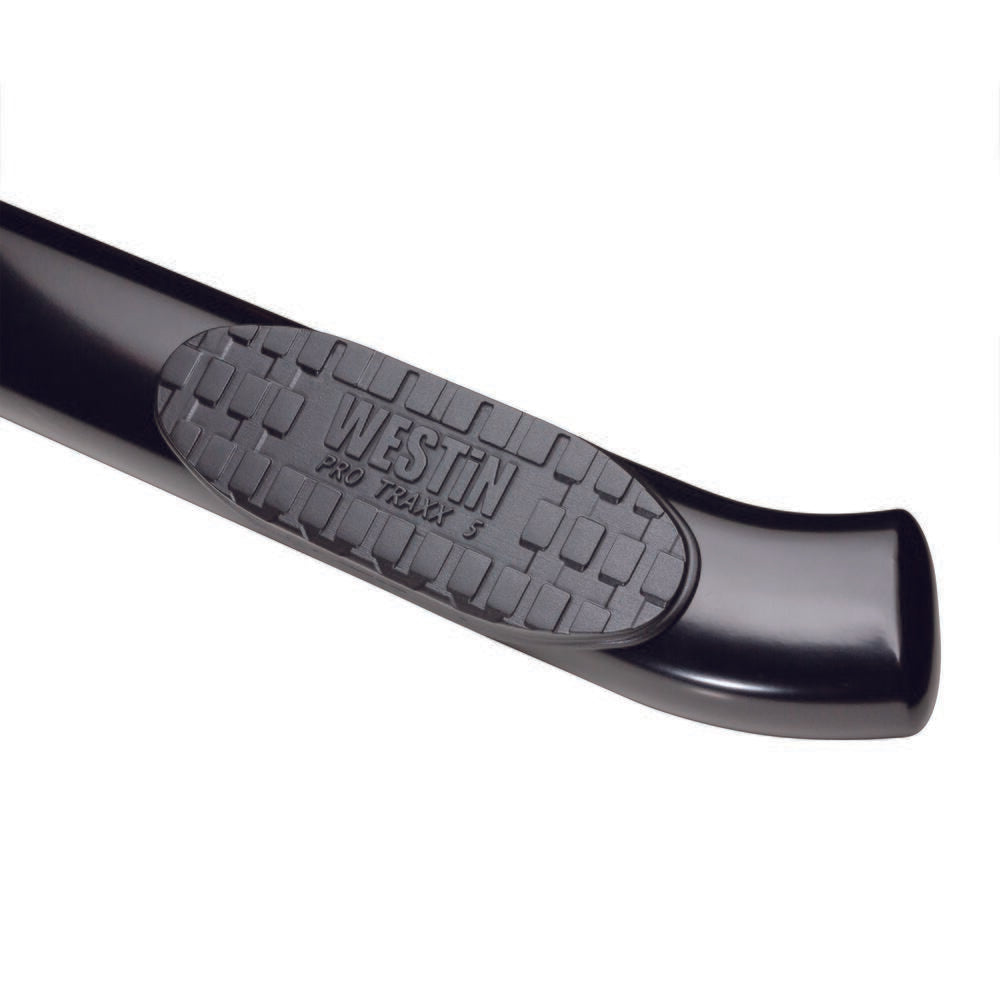 Product of Westin Automotive 21-534335 Black Powder Coated Oval Nerf Bar - Truck Wheel To Wheel 
