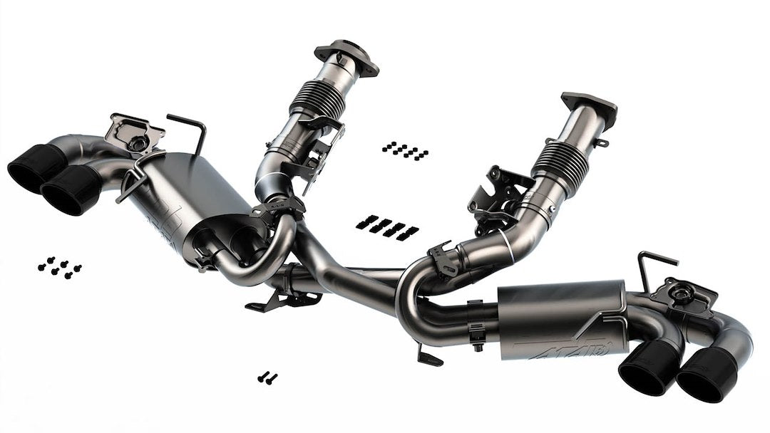 Product of Borla 140839BC ATAK ® Series Cat Back System Dual Exhaust System Kit 