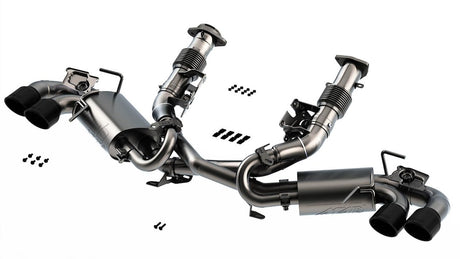 Product of Borla 140839BC ATAK ® Series Cat Back System Dual Exhaust System Kit 