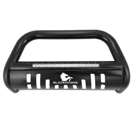 Product of Black Horse Offroad BE-FOF2B Bull Bar  with skid plate 