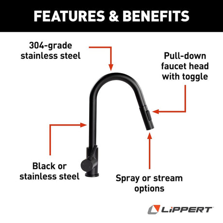Product of Lippert Components 2021090600 Faucet