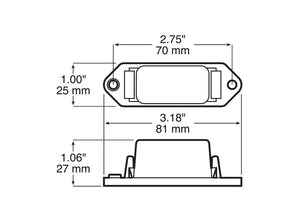 Peterson Mfg. V107wr Clearance Light||prnv107wr_1.Jpg||86||p6jv107wr||1729166