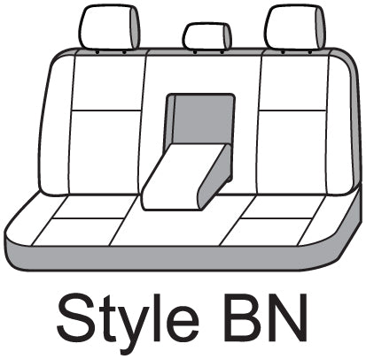 Product of Covercraft SSC7563COBK Carhartt® SeatSaver® Black 1000 Denier Cordura Nylon Seat Cover 