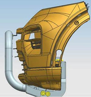 Product of Black Horse Offroad MBT-MR1312 Bull Bar Black Textured 2-1/2 Inch No with skid plate 
