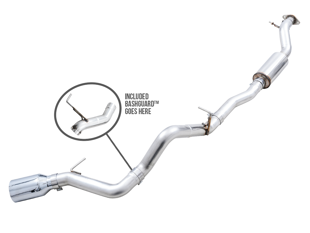 Product of AWE Tuning 3015-22789 0FG Cat-Back System Single Exhaust System Kit 