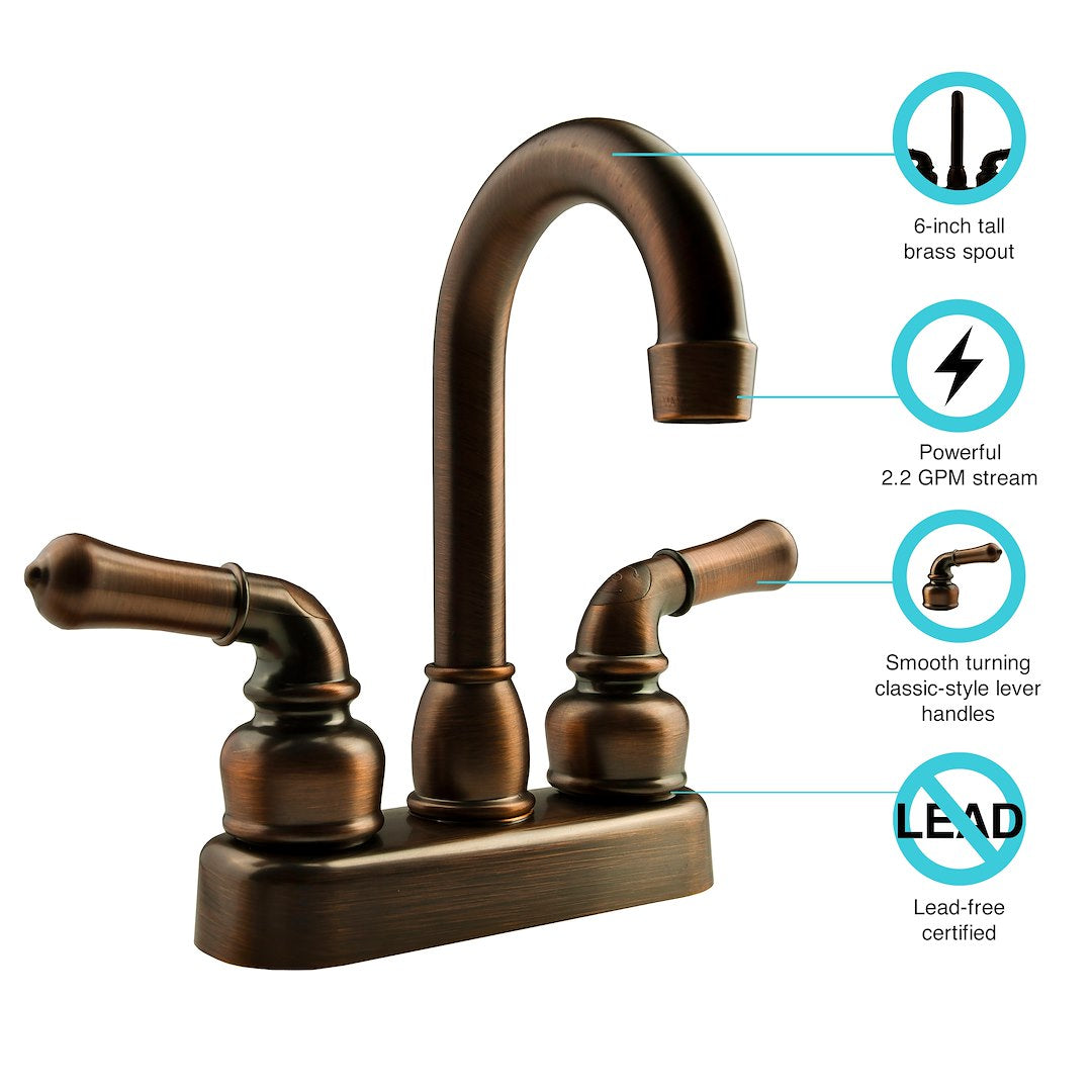 Dura Faucet Df-Pb150c-Orb Faucet||df-Pb150c-Orb.Jpg||90||d6udfpb150cor||1049820