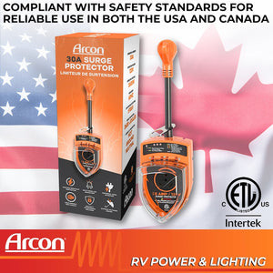 Arcon 19758 Surge Protector||arc_19758_Surge Protector_30a_B2c_9.Jpg||93||arc19758||1609075