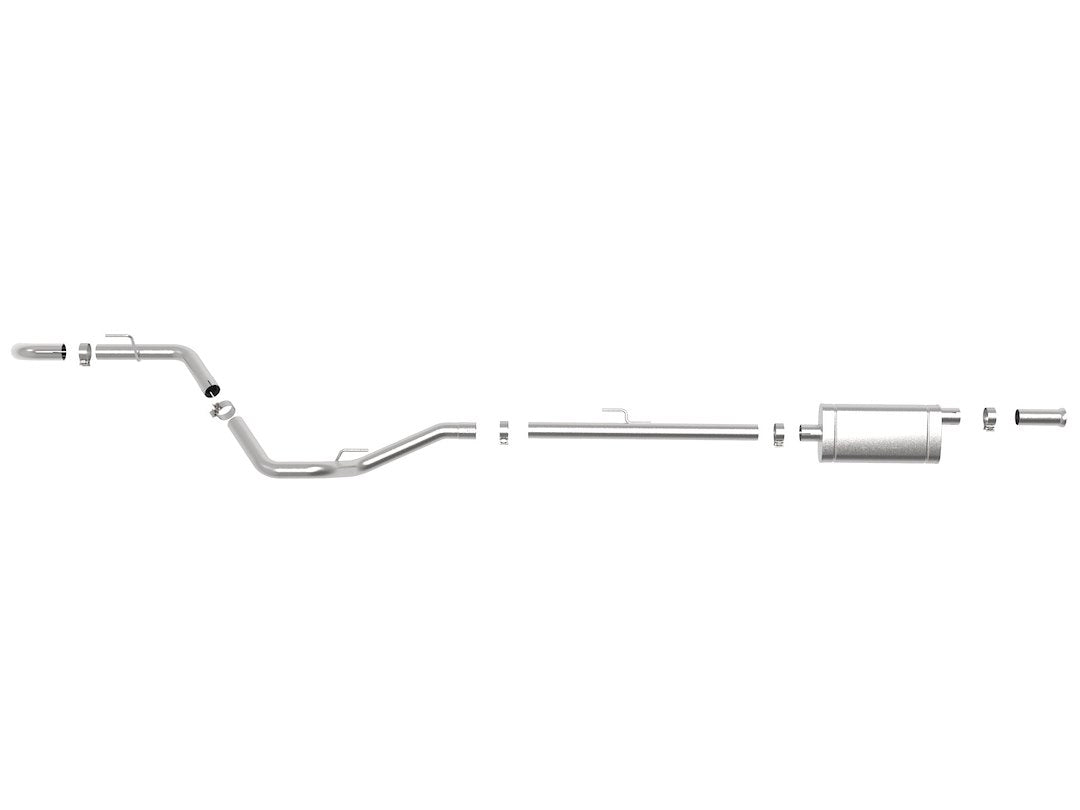 Product of Advanced FLOW Engineering 49-48088 Apollo GT Cat-Back System Single Exhaust System Kit 