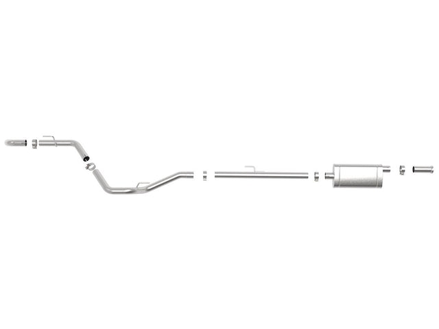 Product of Advanced FLOW Engineering 49-48088 Apollo GT Cat-Back System Single Exhaust System Kit 