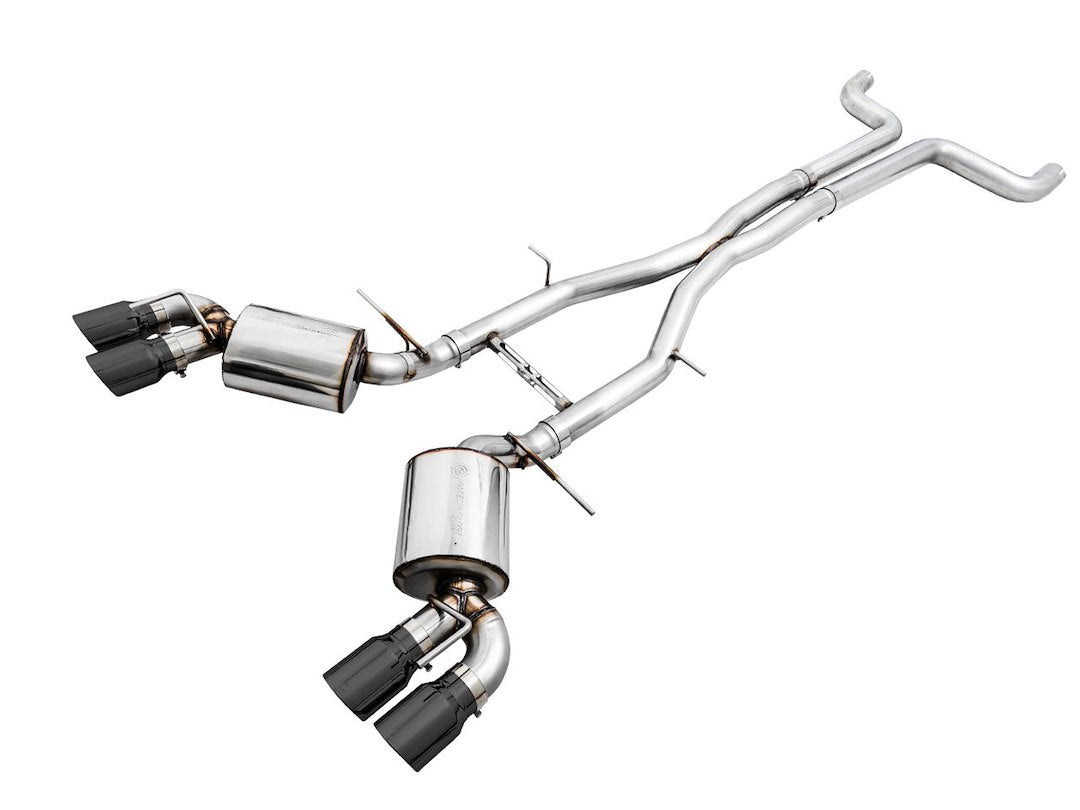 Product of AWE Tuning 3020-43076 Touring Edition Cat-Back System Single Exhaust System Kit 