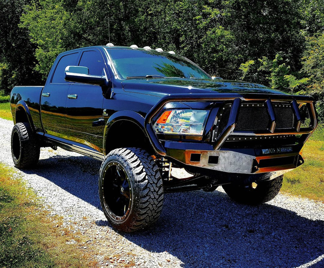 Product of Road Armor 408R2B-NW Stealth Titan II Steel Satin Powder Coated Bumper 