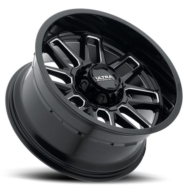 Product of Ultra Wheel 20x9 Black With Natural Accents Wheel - 5x5.00 Bolt Pattern 