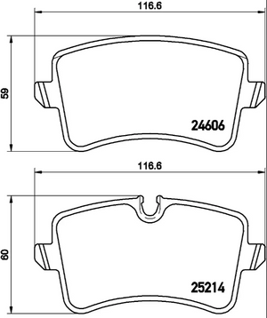 Brembo P85119 Brake Pad||p85119_3.Png||88||brmp85119||1684788