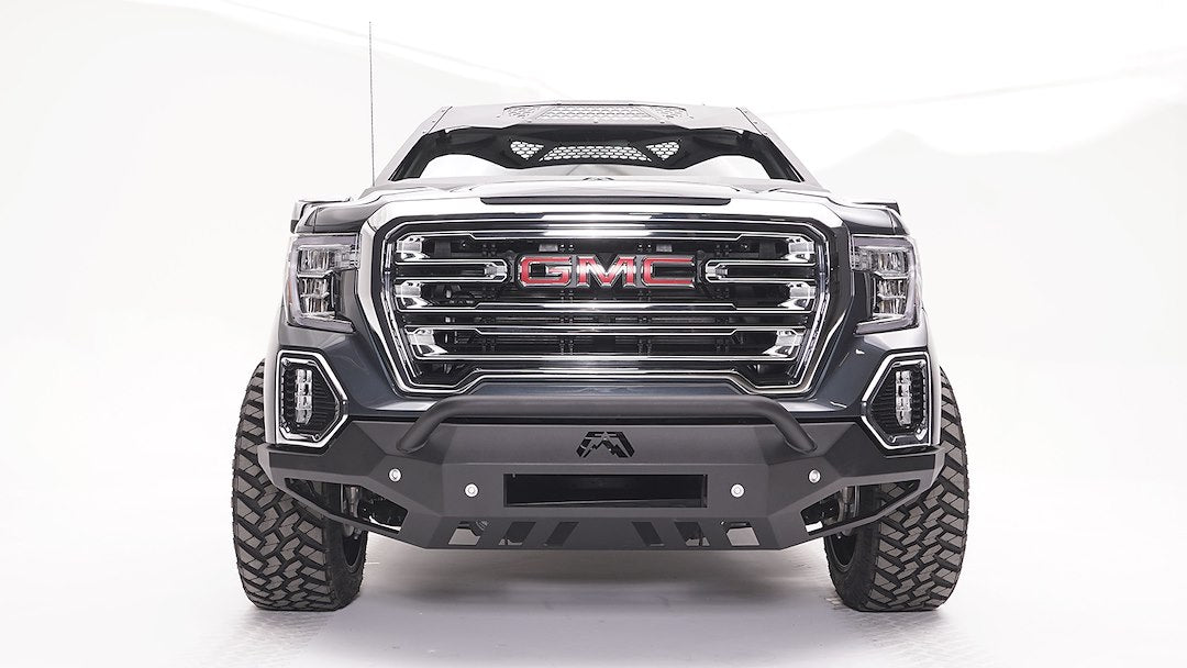 Product of Fab Fours GS19-D6052-1 Vengeance Steel Powder Coated Bumper 
