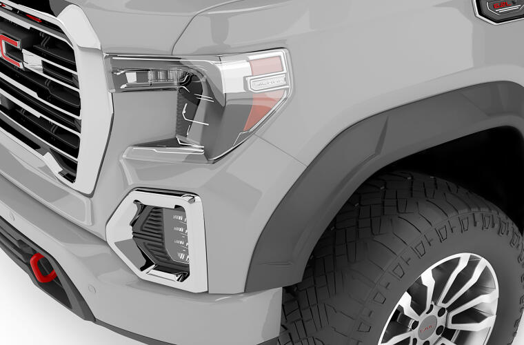 Product of Bushwacker 40946-02 Non-Exposed Fasteners Black Fender Flare - Set Of 4 