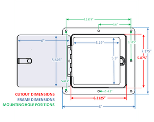 Product of Ultra-Fab Products 48-979010 Access Door