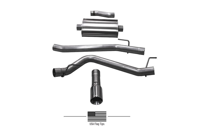Product of Corsa Performance 21060USA Sport Cat Back System Single Exhaust System Kit 