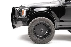 Product of Fab Fours FF18-K4560-1 Black Steel Steel Gloss Powder Coated Bumper 