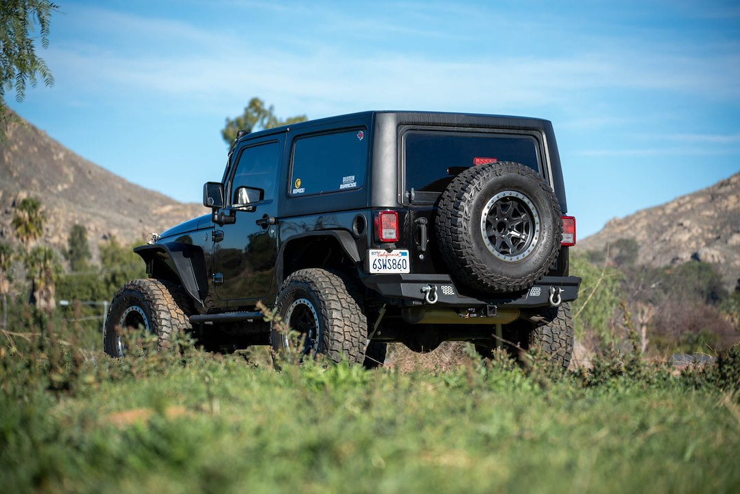 Product of DV8 Offroad RBJK-13 MTO Series Steel Powder Coated Bumper 