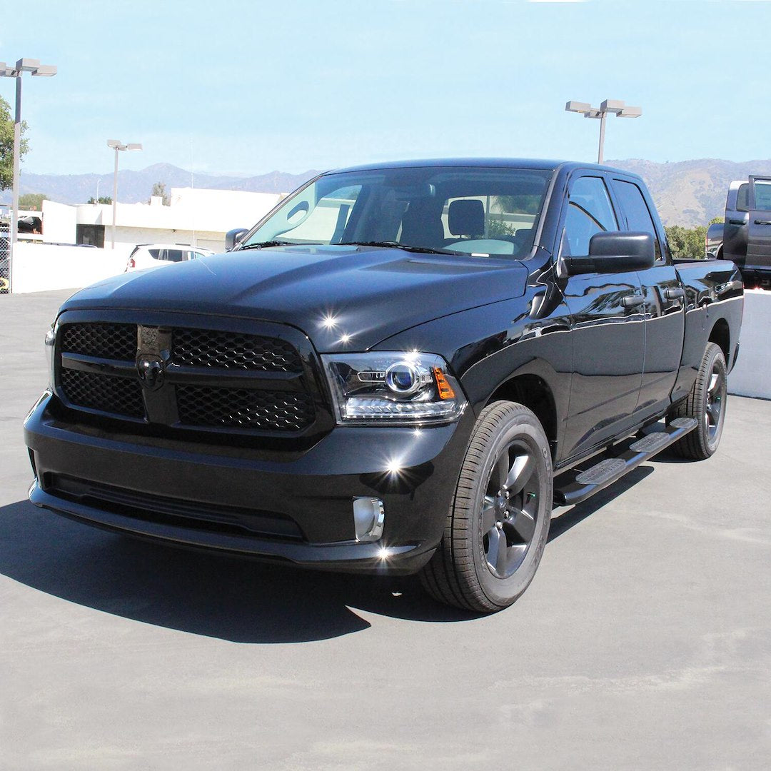 Product of Westin Automotive 21-534315 Black Powder Coated Oval Nerf Bar - Truck Wheel To Wheel 