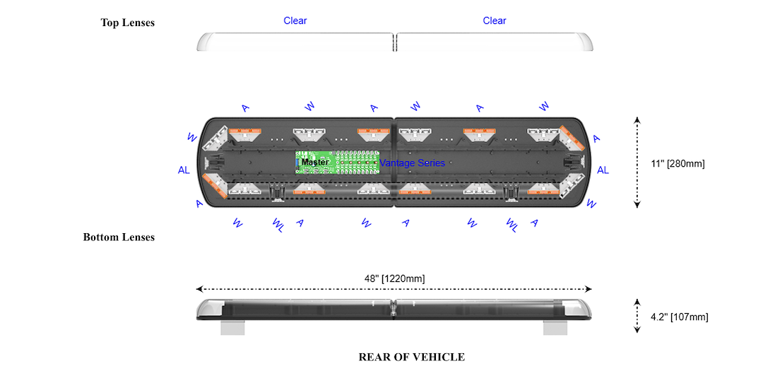 Ecco Electronic 12-52571-Es Warning Light||12-52571-Es.Png||85||e511252571es||2215206