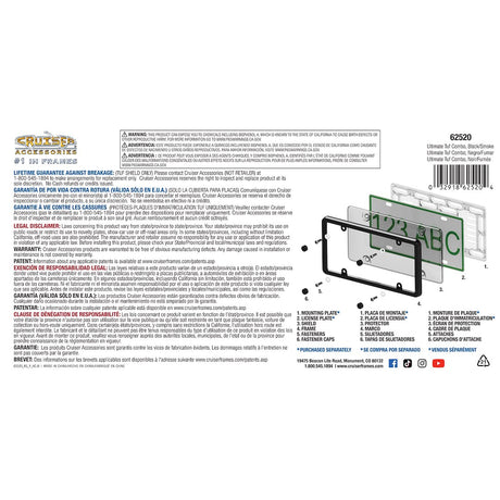 Product of Cruiser 62520 License Plate Frame