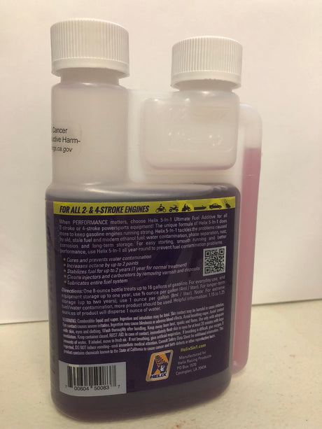 Helix Racing Products 911-1208 Fuel Additive||911-1208_Back.Jpg||86||hlx9111208||1744266