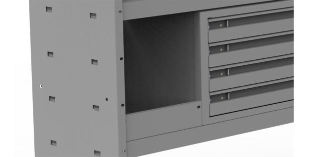 Product of Kargomaster 48190 Van Storage System Shelf Retainer Lip