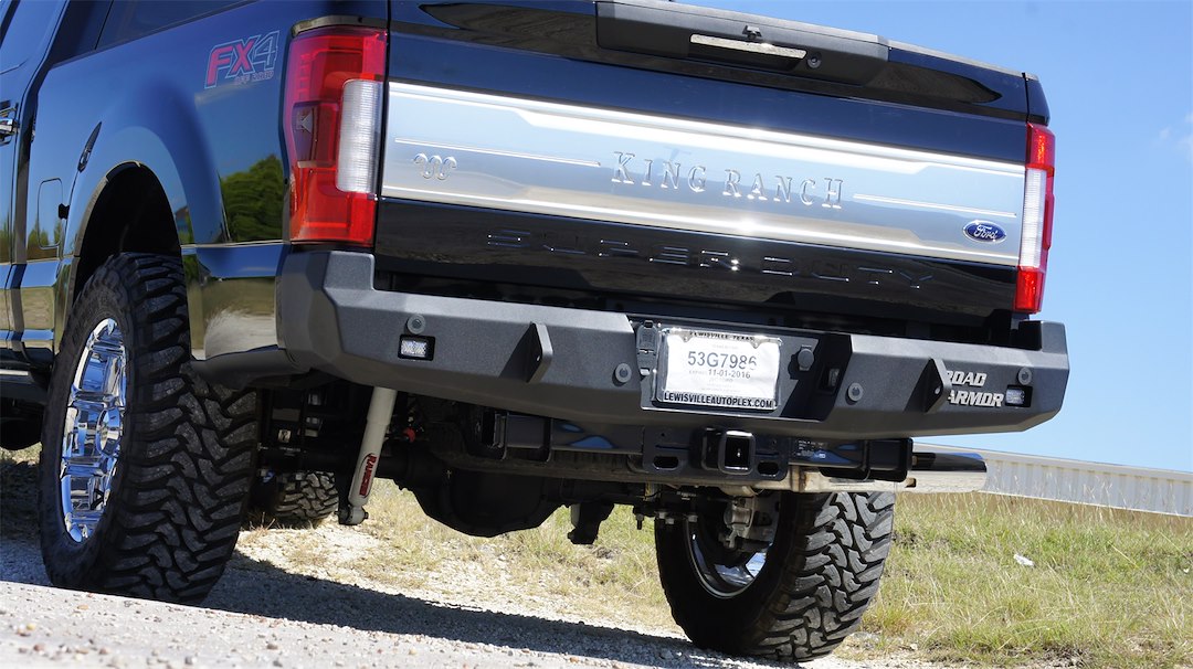 Product of Road Armor 617RRB Stealth Steel Satin Powder Coated Bumper 