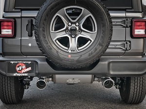 Product of Advanced FLOW Engineering 49-48096-P Rebel Cat-Back System Single Exhaust System Kit 