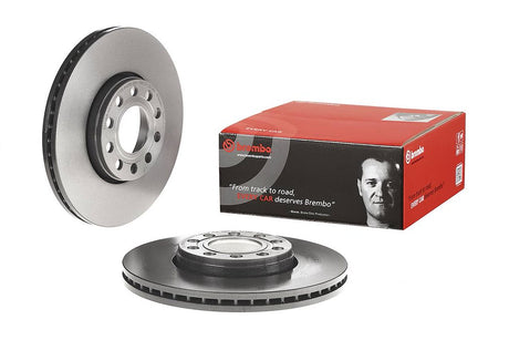 Product of Brembo 09A42811C02 Vented 1 Piece Brake Rotor 