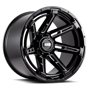 Product of Grid Wheels 20x9 Black With Natural Accents Wheel - Not Applicable Bolt Pattern 