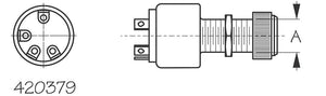Product of Sea Dog 420379-1 Marine Ignition Switch