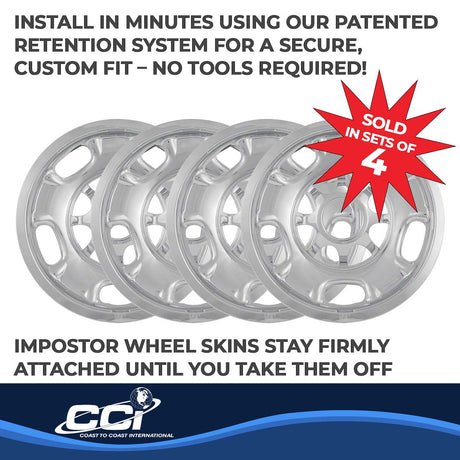 Product of Coast To Coast IWCIMP84X Silver Set Of 4 
