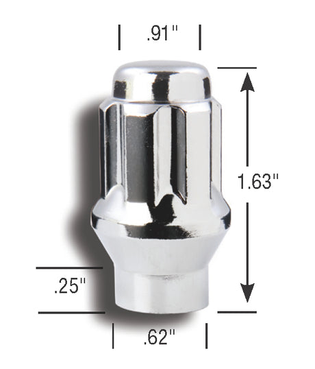 Product of Gorilla 26148ETS Small Diameter Duplex E-T Style ET Shank 14x1.5 Lug Nut 