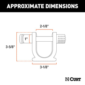 Curt 23255 Fifth Wheel Trailer Hitch King Pin Lock||23255_3008x1990_Ca.Jpg||90||c9323255||1277928