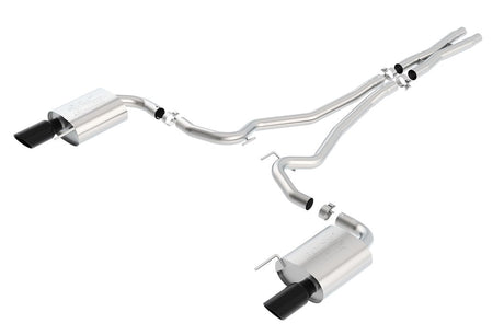 Product of Borla 140591BC ATAK ® Series Cat Back System Dual Exhaust System Kit 