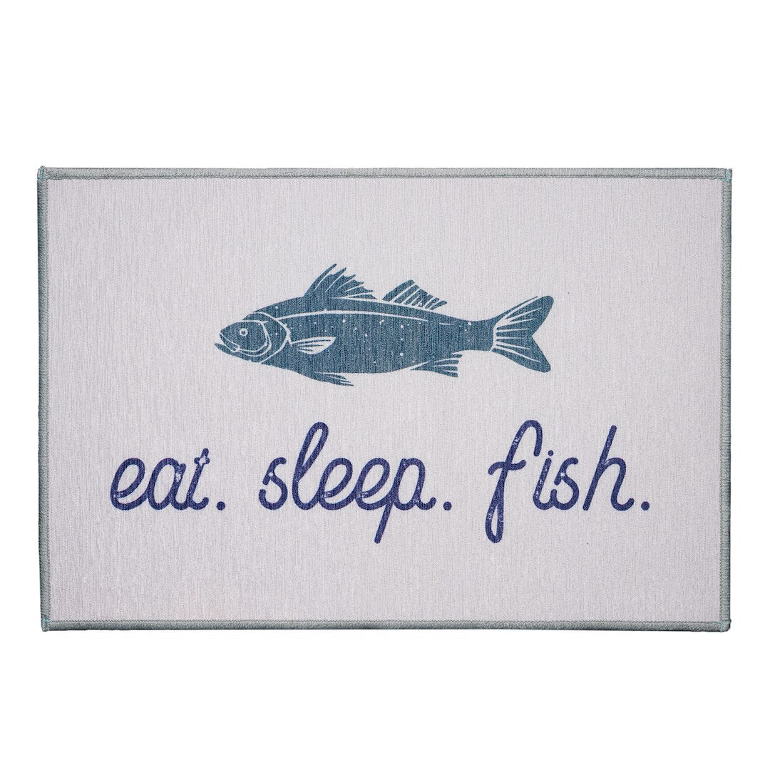 Crystal Art Gallery 455838 Door Mat||eat-Sleep-Fish-27x18-455838-Asilo-2000x2000.Jpg||85||rug455838||963294