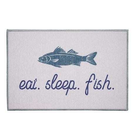 Crystal Art Gallery 455838 Door Mat||eat-Sleep-Fish-27x18-455838-Asilo-2000x2000.Jpg||85||rug455838||963294