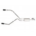 Product of Advanced FLOW Engineering 49-32081-B Gemini XV Cat-Back System Dual Exhaust System Kit 