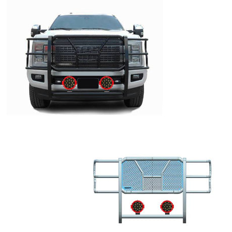 Black Horse Offroad Ru-Fof217-B-Plr Grille Guard||ru-Fof217-B-Plr.Jpg||85||blkrufof217bp||2239284