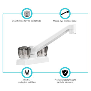 Dura Faucet Df-Pk640s-Wt Faucet||df-Pk640s-Wt.Jpg||89||d6udfpk640swt||868553